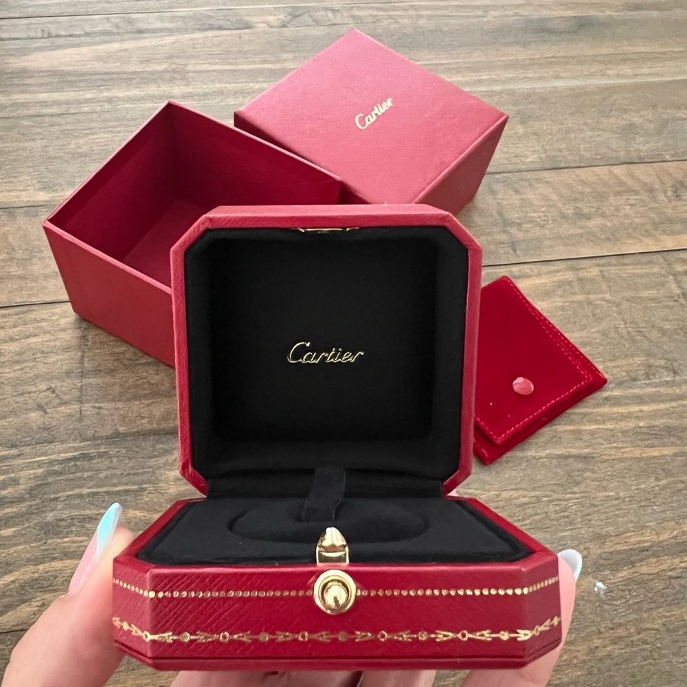 Cartier Ring Box Only